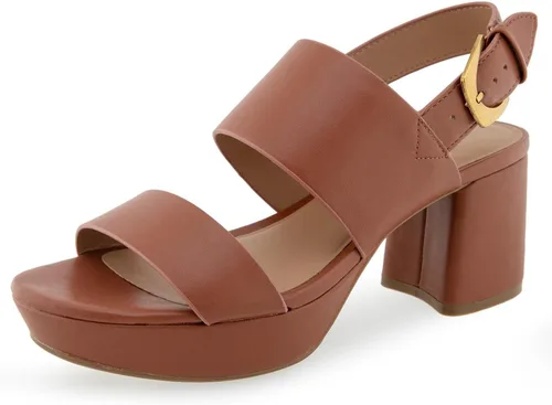 Vista 21 de Sandalias de tacón Aerosoles Camilia para mujer Natural