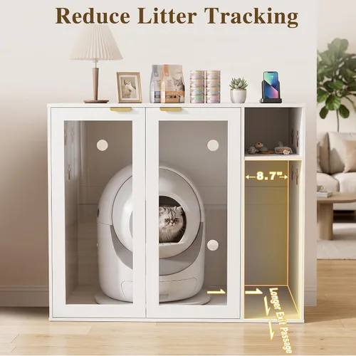 Vista 4 de EasyCom 39,4" grandes muebles automáticos del recinto de la caja