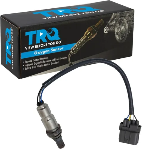 Vista 320 de TRQ Sensor de Oxígeno O2 de 4 Hilos de Banda Estrecha Compatible con VW Atlas 2.0L 2018-21, VW GTI 2.0L 2016-18, Audi A3 Quattro 2.0L 2015-18, VW