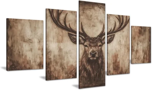Vista 74 de 5 piezas de pintura sobre lienzo ardiente de fénix dibujado en estilo heráldico fuego fénix arte de pared vintage impresiones obras de arte arte