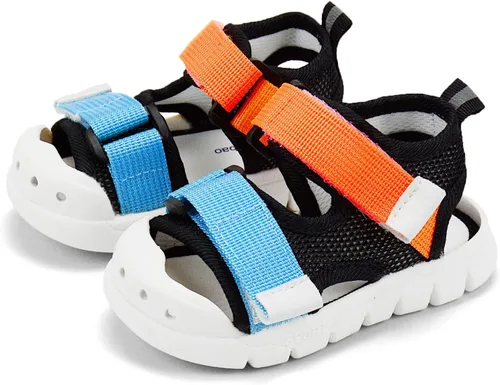 Vista 18 de OAISNIT Sandalias deportivas para bebés, niños y niñas, ligeras, antideslizantes, suela de goma, zapatos de agua acuática para playa, zapatos