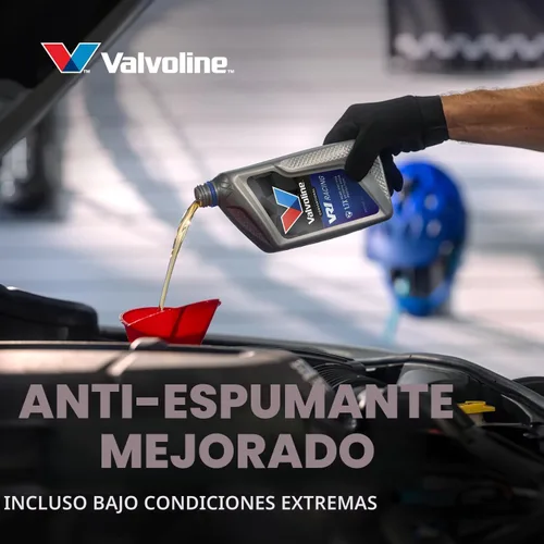 Vista 6 de Aceite de motor Valvoline VR1 Racing SAE 10W-30, 1 cuarto de galón