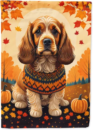 Vista 40 de Caroline's Treasures DAC1001GF Affenpinscher - Bandera decorativa para jardín de otoño, decoración para patio exterior, patio, parterres