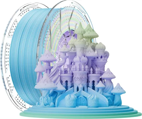 Vista 31 de Conjure PETG Rainbow - Filamento para impresora 3D, 2.2 libras Arco iris-2.2 lbs