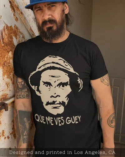 Vista 3 de ShirtBANC Que Me Vez Guey El Chavo del Ocho Don Ramon Camisa
