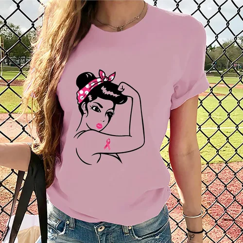 Vista 46 de Camisetas de manga corta con estampado de corazón para mujer, camisetas de ajuste regular, linda y divertida, ropa de regalo 2023