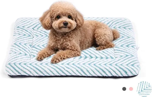 Vista 9 de Mora Pets - Cama para gatos de interior lavable, almohadilla antideslizante para jaula de perros, linda cama para perros con estrellas para perros