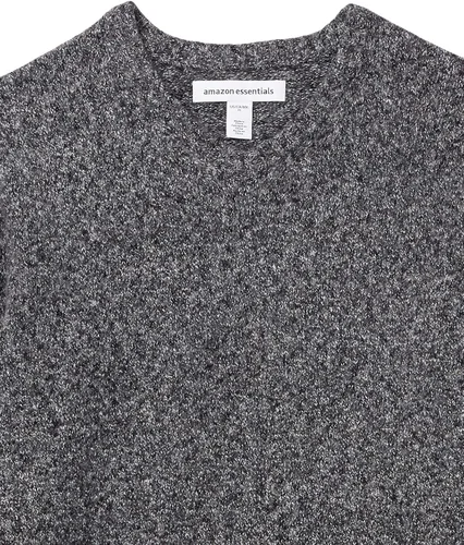 Vista 9 de Tienda Essentials Suéter de manga larga con cuello en V suave para hombre