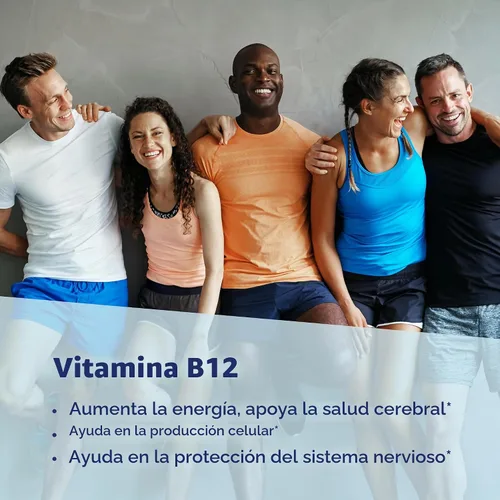 Vista 6 de Superior Source No Shot Vitamina B12 cianocobalamina 1000 mcg, tabletas microlingües de disolución rápida de 100 unidades, suplemento B12