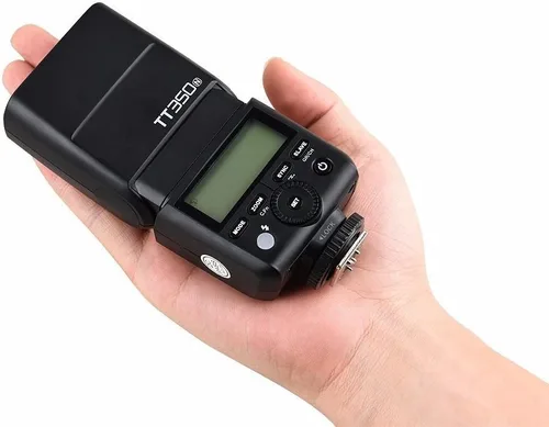 Vista 4 de Godox TT350N 2.4G HSS 1/8000s TTL GN36 Flash Speedlite Inalámbrico para Nikon DSLR D810 D800 D750 D700 D610 D7100 D5200 D90 y Cámara Digital Sin