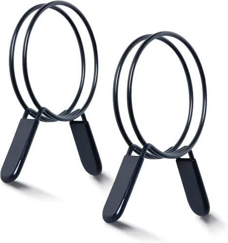 Vista 13 de POWERTEC Abrazadera de manguera de doble alambre de 2-1/2 pulgadas con perno, 10 abrazaderas de manguera ajustables para colector de polvo, manguera