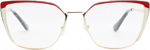 Vista 8 de Gafas de lectura con marco de metal de gran tamaño para mujer, diseño de ojo de gato a la moda