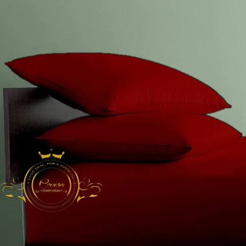 Vista 12 de Crown Collection Juego de 2 fundas de almohada estándar de 20 x 26 pulgadas, hipoalergénicas de 600 hilos, 100% algodón egipcio, fundas de almohada