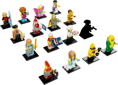 Vista 4 de Lego Minifiguras Serie 17 - #1 Minifigura Surfer Profesional - (Embolsada) 71018