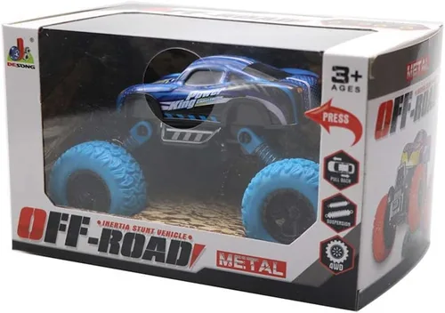 Vista 8 de Coches de tracción para niños, camiones de juguete para niños, auto de juguete de aleación, juguete educativo, Monster Trucks de inercia, juguete