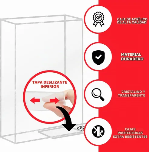 Vista 4 de EVORETRO Estuche Protector de Exhibición para Figuras de Acción Compatible con Figuras de Acción de la Serie Clasificada GI Joe de 6 Pulgadas
