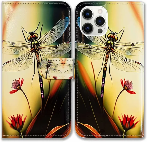 Vista 9 de Bcov Funda para iPhone 14 Pro Max, diseño de pájaro negro y verde con tapa para teléfono, con ranura para tarjetas, soporte para iPhone 14 Pro Max