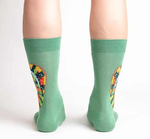 Vista 60 de Sock It To Me - Calcetines con diseño de extraterrestres y del espacio para hombre