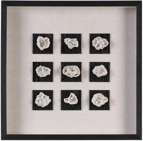 Vista 8 de Uttermost Geode Shadow Box 21 3/4" Cuadrado enmarcado para pared