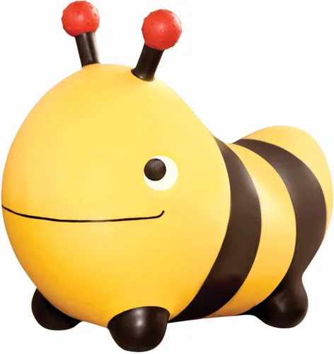 Vista 4 de B. toys – Juguetes inflables Bee Bouncer para montar – Juguetes para niños con bomba de aire – Juguetes para niños pequeños para el equilibrio