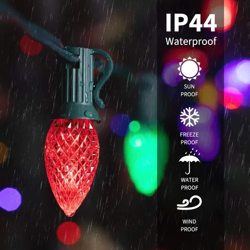 Vista 2 de Brightown - Bombilla LED C7 de repuesto para tira de luces de Navidad