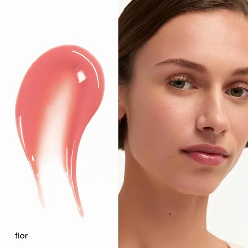 Vista 2 de goop Beauty Hydra-Barrier Gel Gloss Brillo de labios hidratante para hidratar y rellenar los labios Ácido hialurónico y vitamina E Blossom