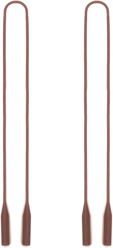Vista 12 de Correa elástica de silicona para lentes de sol deportivos, soportes para gafas alrededor del cuello, retenedor de lentes de cadena, cordón