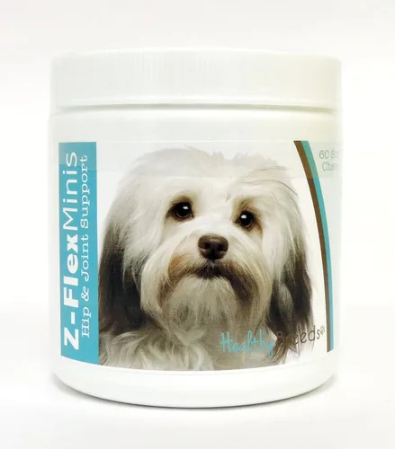 Vista 106 de Healthy Breeds Affenpinscher Z-Flex Minis - Masticables suaves para cadera y articulaciones, 60