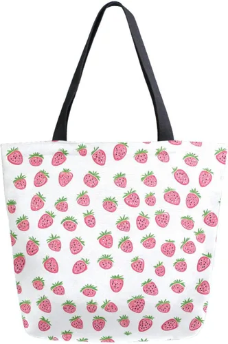 Vista 12 de SUABO Bolsa de asas de cocina reutilizable para comestibles, bolsa de compras de lona para exteriores Cactus