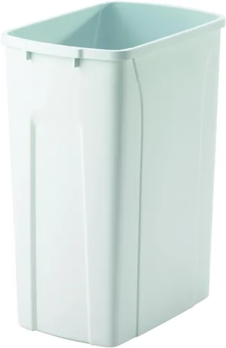 Vista 15 de Knape & Vogt QT27PB-PT - Cubo de basura de repuesto, 17.81 x 10.65 x 10.65 pulgadas Platino