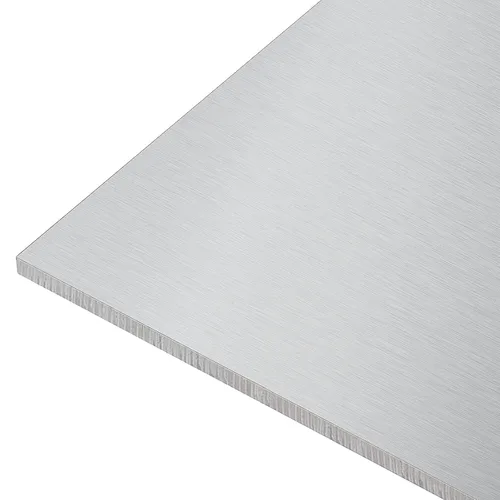 Vista 3 de 2 placas de aluminio 6061 de 12 x 12 x 1/4 pulgadas, placa cuadrada gruesa con película protectora