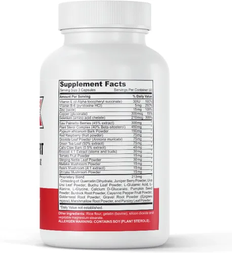 Vista 2 de VigRX Suplemento de apoyo para la próstata para hombres – Advanced Saw Palmetto & Herbal Blend – Apoya el flujo urinario saludable, el vaciado