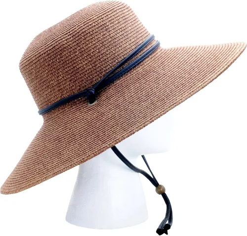 Vista 2 de Sloggers Sombrero trenzado estándar de ala ancha para mujer