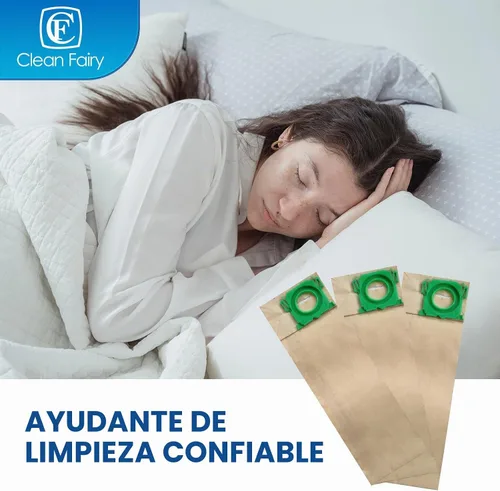 Vista 7 de Paquete de 20 bolsas de filtro de vacío compatibles con sensor Windsor S12 S15 XP12 XP15 XP18 SR12 SR15 SR18 Versamatic Plus y Sebo C G & X series