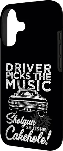Vista 2 de Supernatural Driver Picks - Carcasa con música para iPhone 17