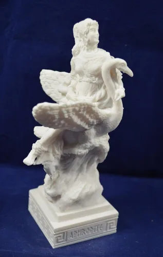 Vista 2 de Estia Creations Escultura de Afrodita Estatua de Venus Estatua de la Diosa del Amor