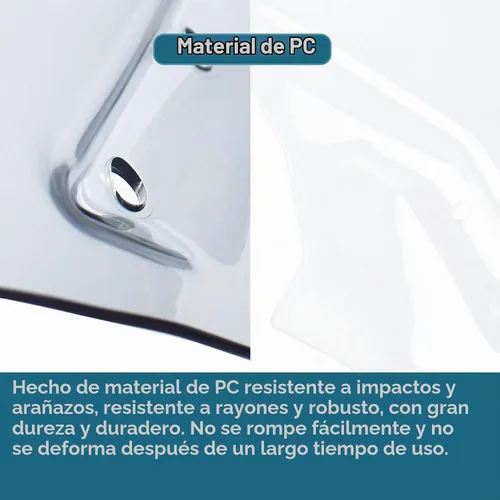 Vista 2 de Protector de parabrisas compatible con BMW G310GS Parts 2017-2026 Transparente