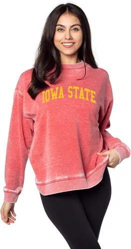 Vista 20 de chicka-d NCAA Campus Crew para mujer