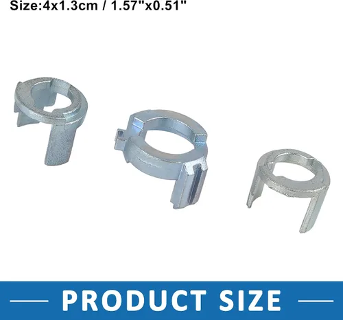 Vista 3 de Cilindro de cerradura de puerta con llaves para BMW X3 2004-2010