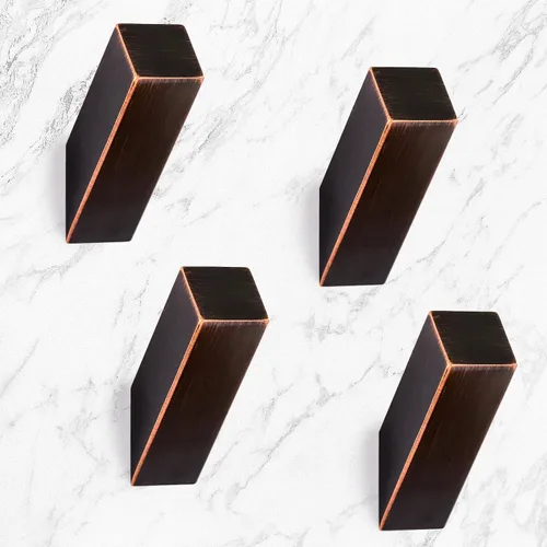 Vista 11 de NINETREX Ganchos negros para toallas, color negro mate, ganchos modernos para toallas, ganchos de acero inoxidable SUS 304, resistentes al agua