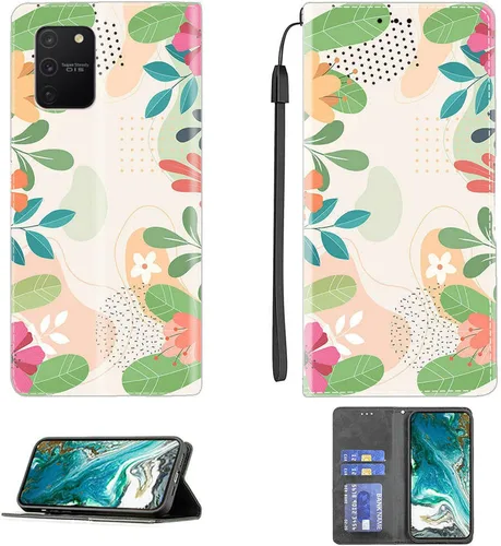 Vista 454 de jioeuinly ATT Motivate 2 - Funda compatible con ATT Motivate 2, funda con soporte abatible y cierre magnético DJS