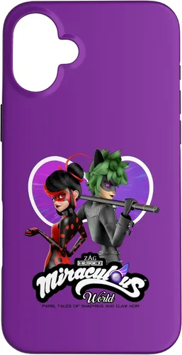 Vista 23 de Miraculous Ladybug Cat Noir Tales of Shadybug and Claw Noir - Carcasa para iPhone 17