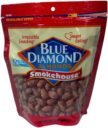 Vista 63 de Blue Diamond Almonds, Almendras espolvoreadas de cacao asadas al horno, 14 onzas