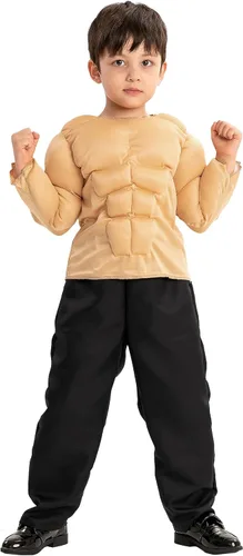 Vista 5 de Spooktacular Creations Child Boy Body Builder Costume