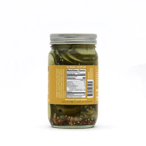 Vista 11 de The People's Provisions - Just The Pickles - Eneldo de ajo, ajo picante, pan y mantequilla y encurtidos dulces y picantes en un paquete de regalo