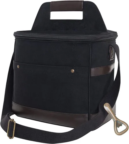Vista 5 de Rothco Canvas Insulated Cooler Bag - Keep Drinks Cold On The Go
