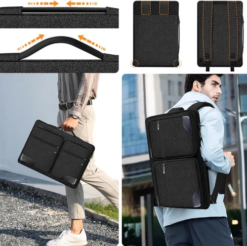 Vista 2 de ZINZ 360 Funda protectora para portátil de 15 pulgadas, 15.6 pulgadas, 16 B01K02