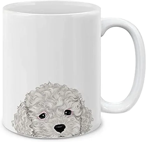 Vista 10 de MUGBREW Beagle Puppy Dog - Taza de café de cerámica, 11 onzas