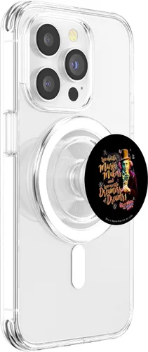 Vista 3 de Willy Wonka y la fábrica de chocolate los creadores de música PopSockets MagSafe PopGrip para iPhone