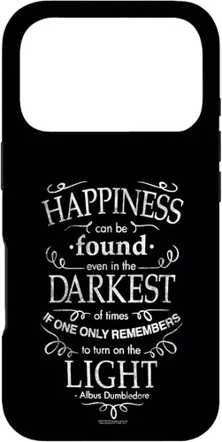 Vista 30 de Harry Potter Funda con cita de felicidad para iPhone 17